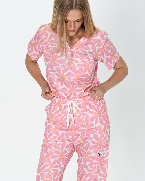 *COMING IN DECEMBER* Pink Fizz Scrub Pant