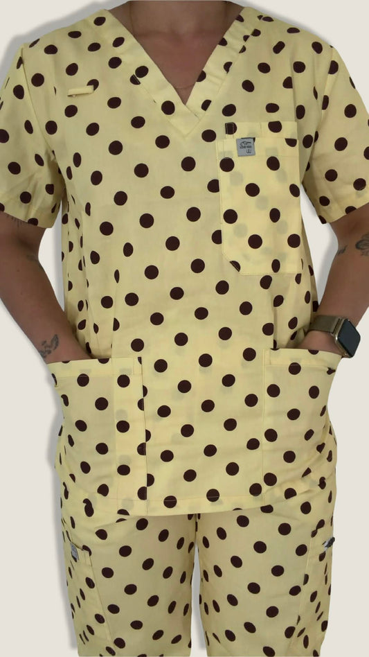 *PRE ORDER* Soft Butter Scrub Top