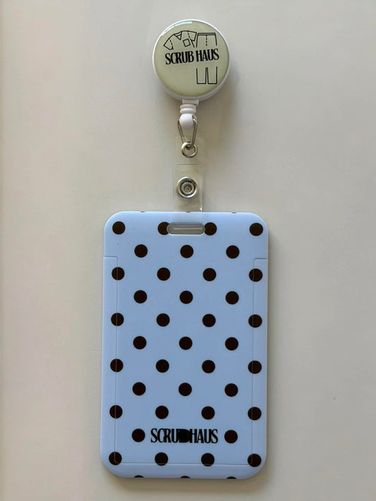 Soft Breeze Portrait ID Card Holder & Reel