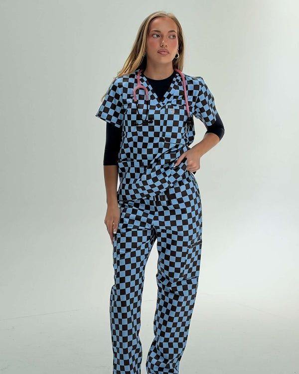 Coastal Drift Scrub Top