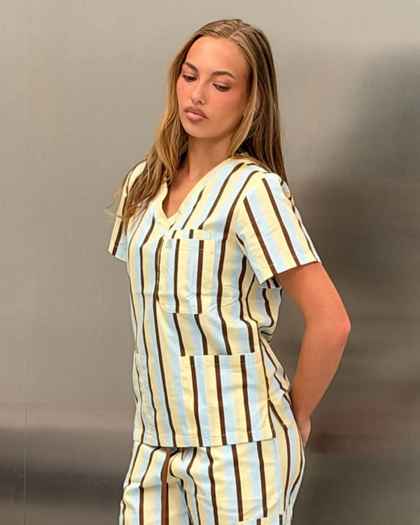 Butter Tide Scrub Top