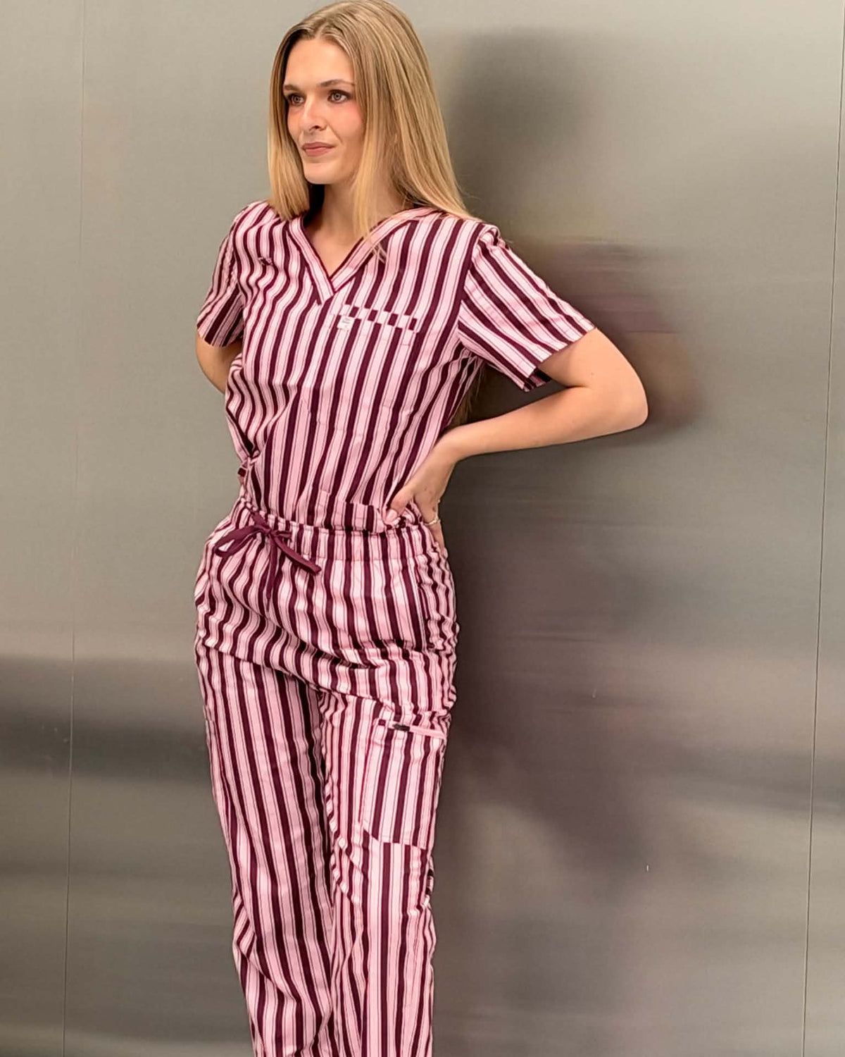 Berry Blush Scrub Pant