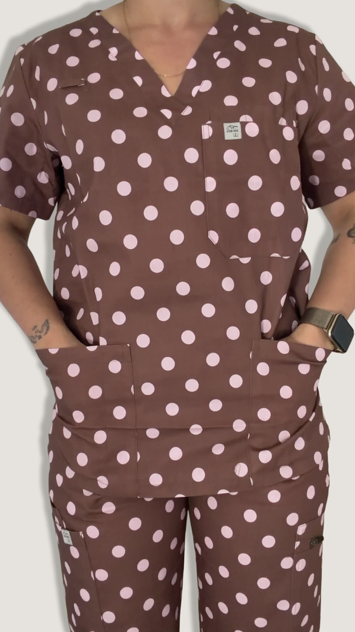 *PRE ORDER - April Arrival* Soft Cacao Scrub Top