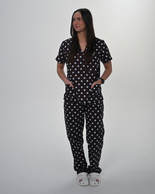 Soft Espresso Breeze Scrub Pant
