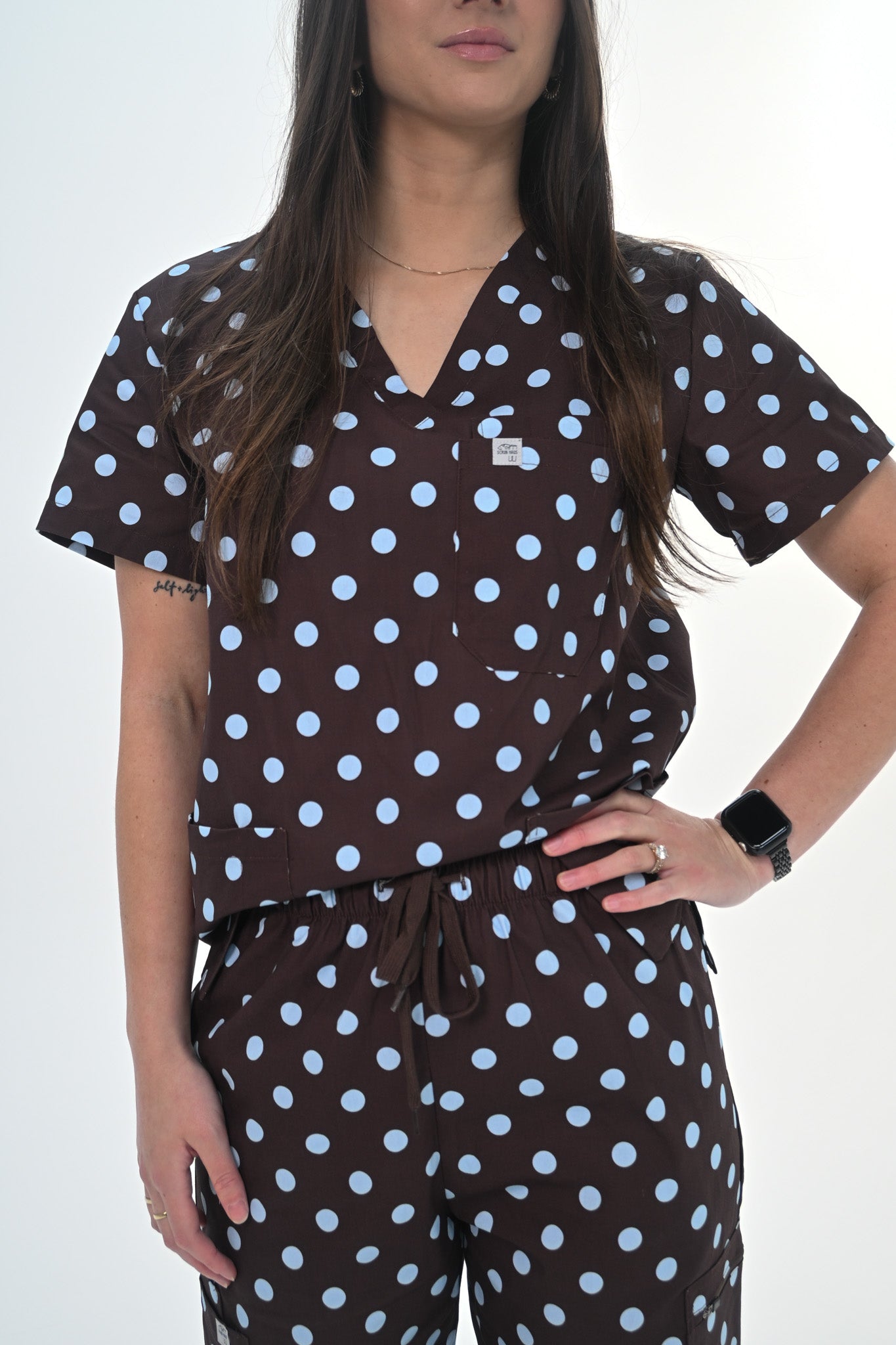Soft Espresso Breeze Scrub Pant