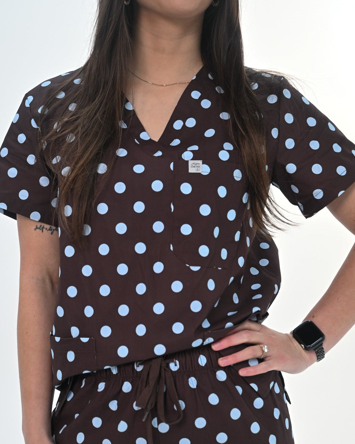 IMPERFECT SOFT ESP/BREEZE SCRUB TOP