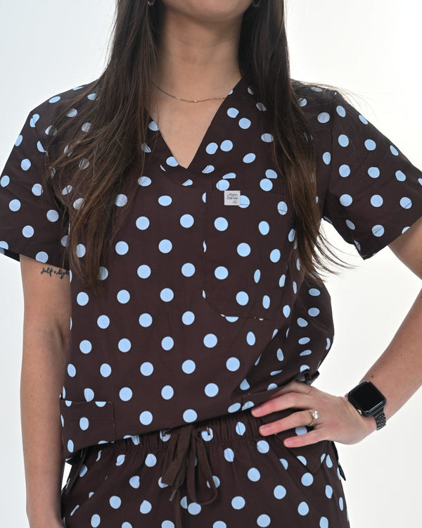 IMPERFECT SOFT ESP/BREEZE SCRUB TOP