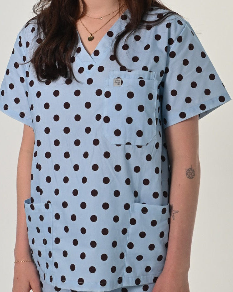 IMPERFECT SOFT BREEZE SCRUB TOP