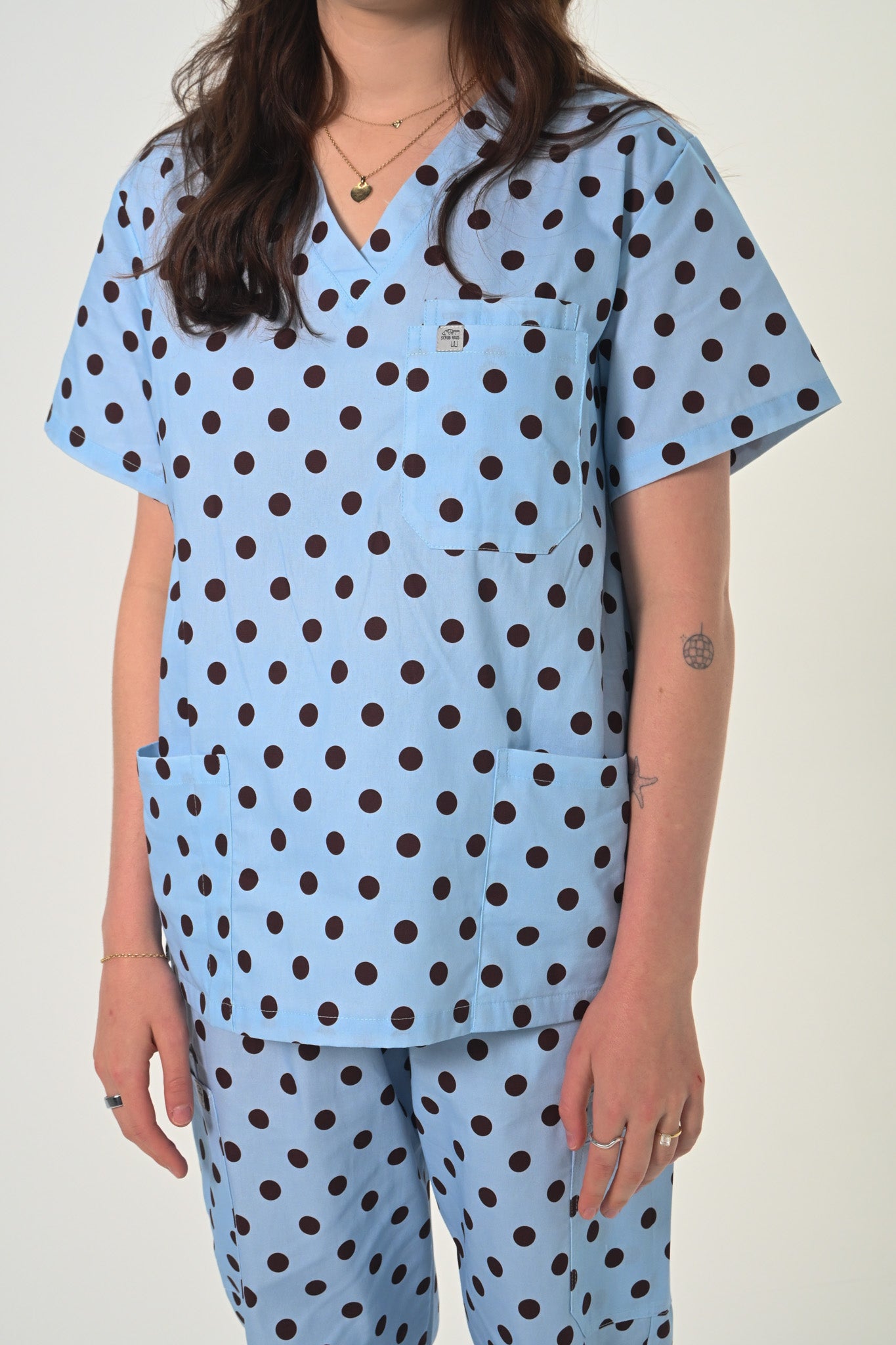 Soft Breeze Scrub Top