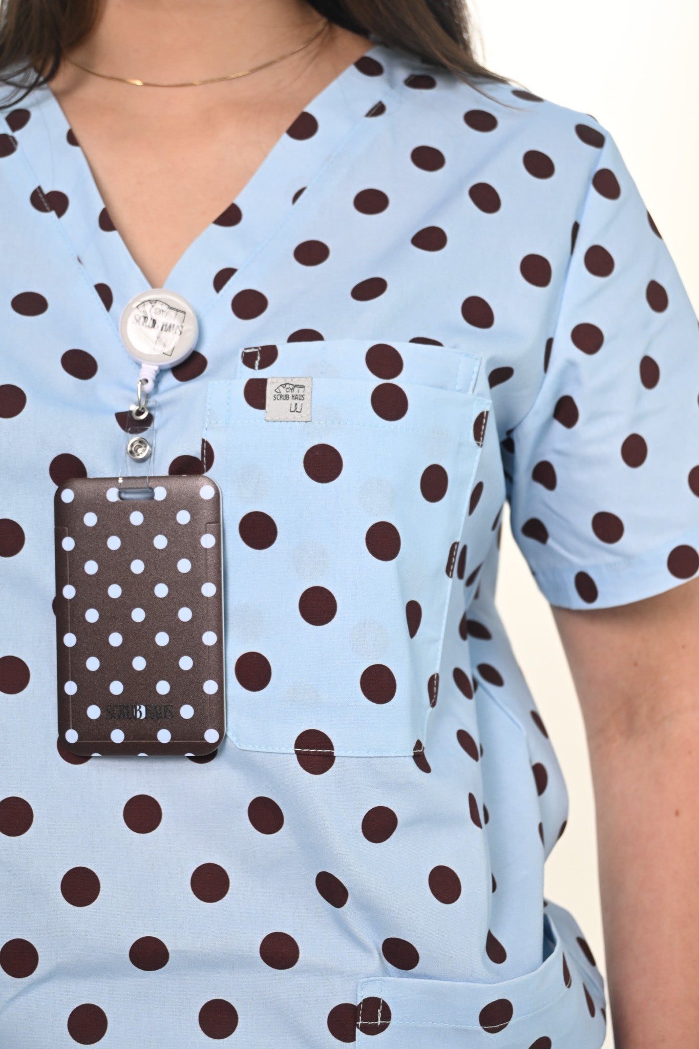 Soft Breeze Scrub Top