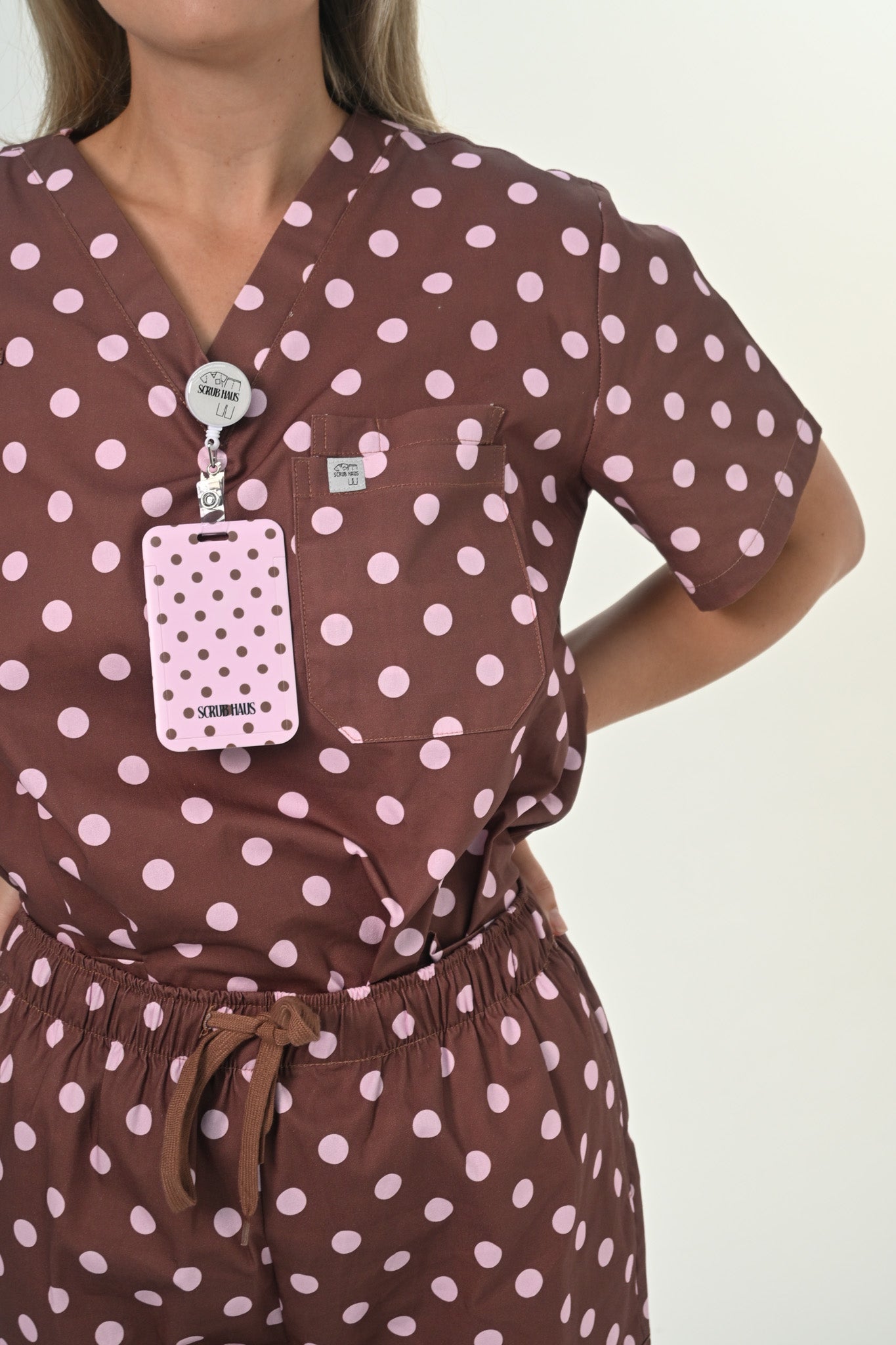Soft Cacao Scrub Top