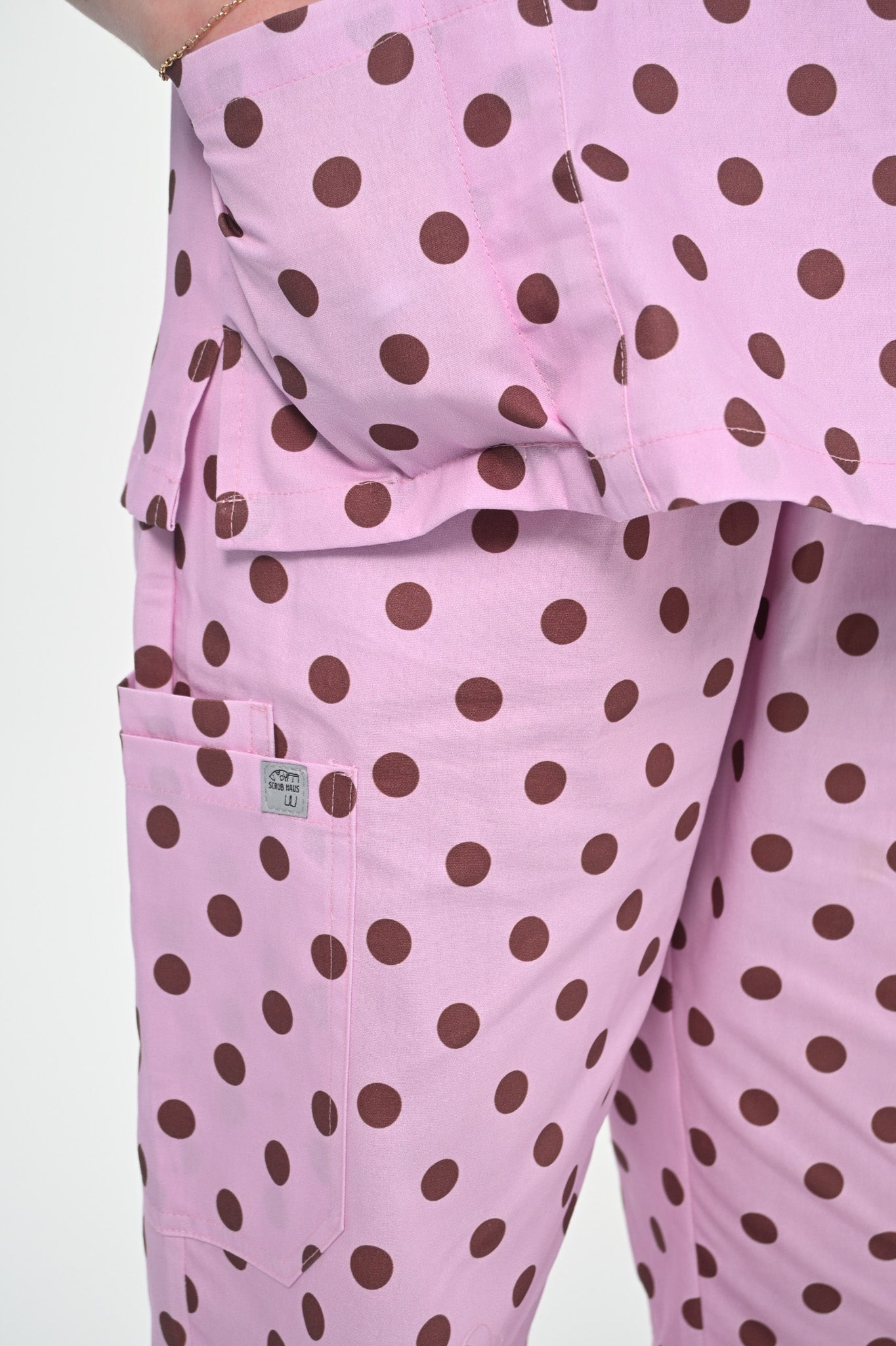 Soft Blush Scrub Pant