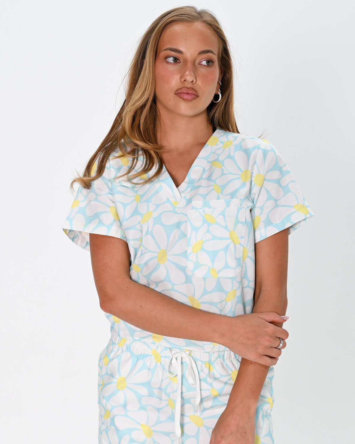 *SNEAK PEAK* Blue Crush Scrub Top
