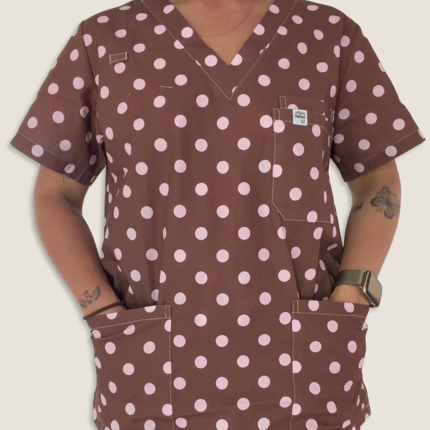 *PRE SALE* Soft Cacao Scrub Top