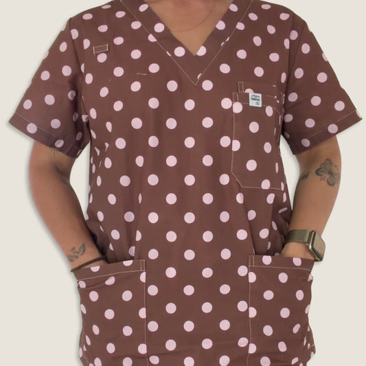*PRE SALE* Soft Cacao Scrub Top