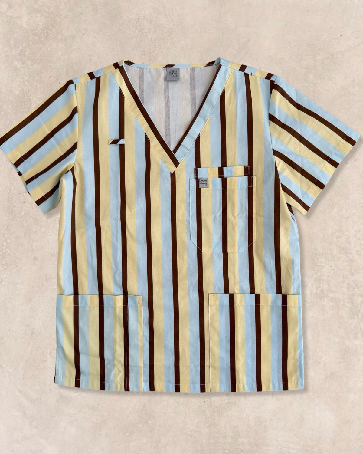 Butter Tide Scrub Top