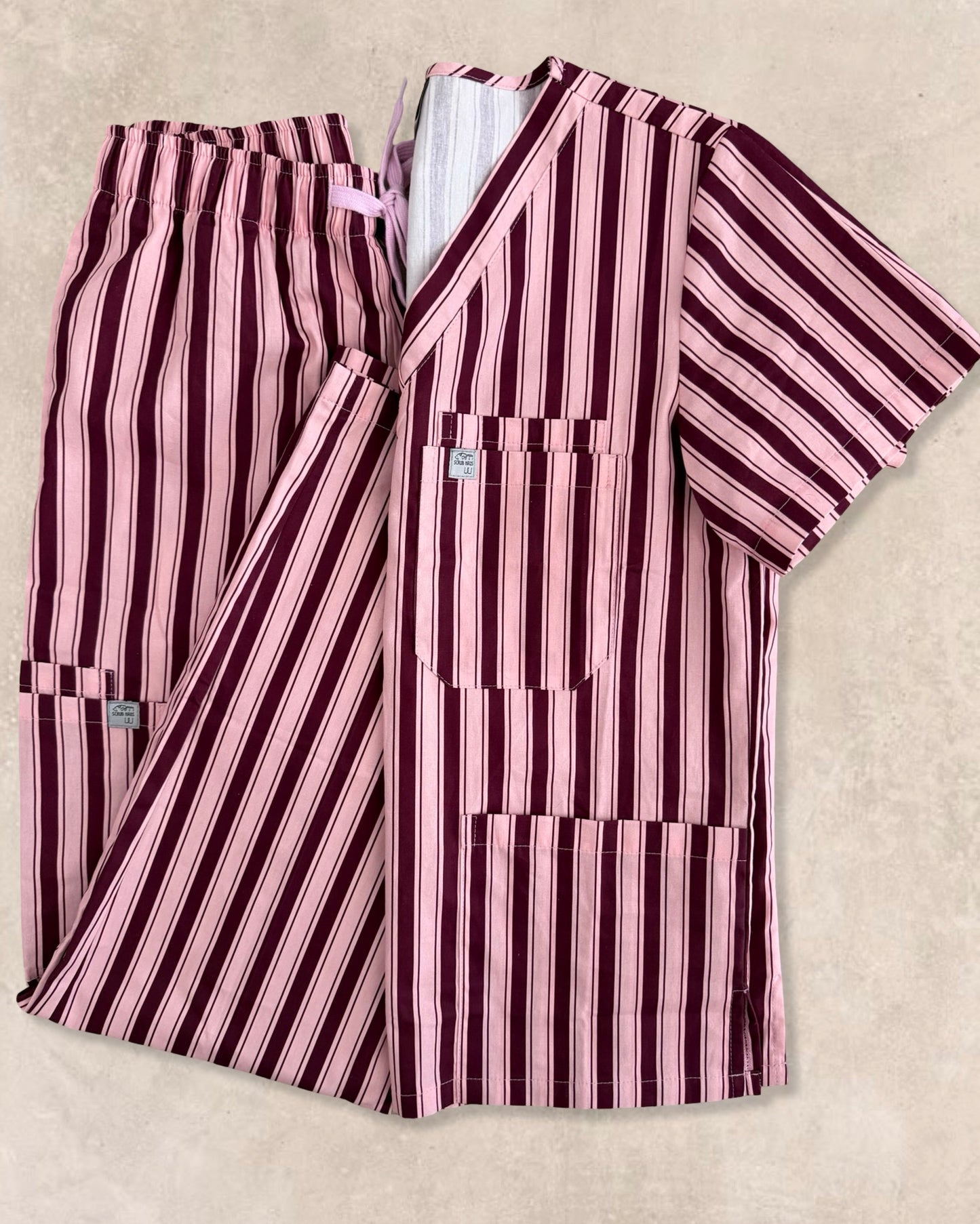Berry Blush Scrub Top
