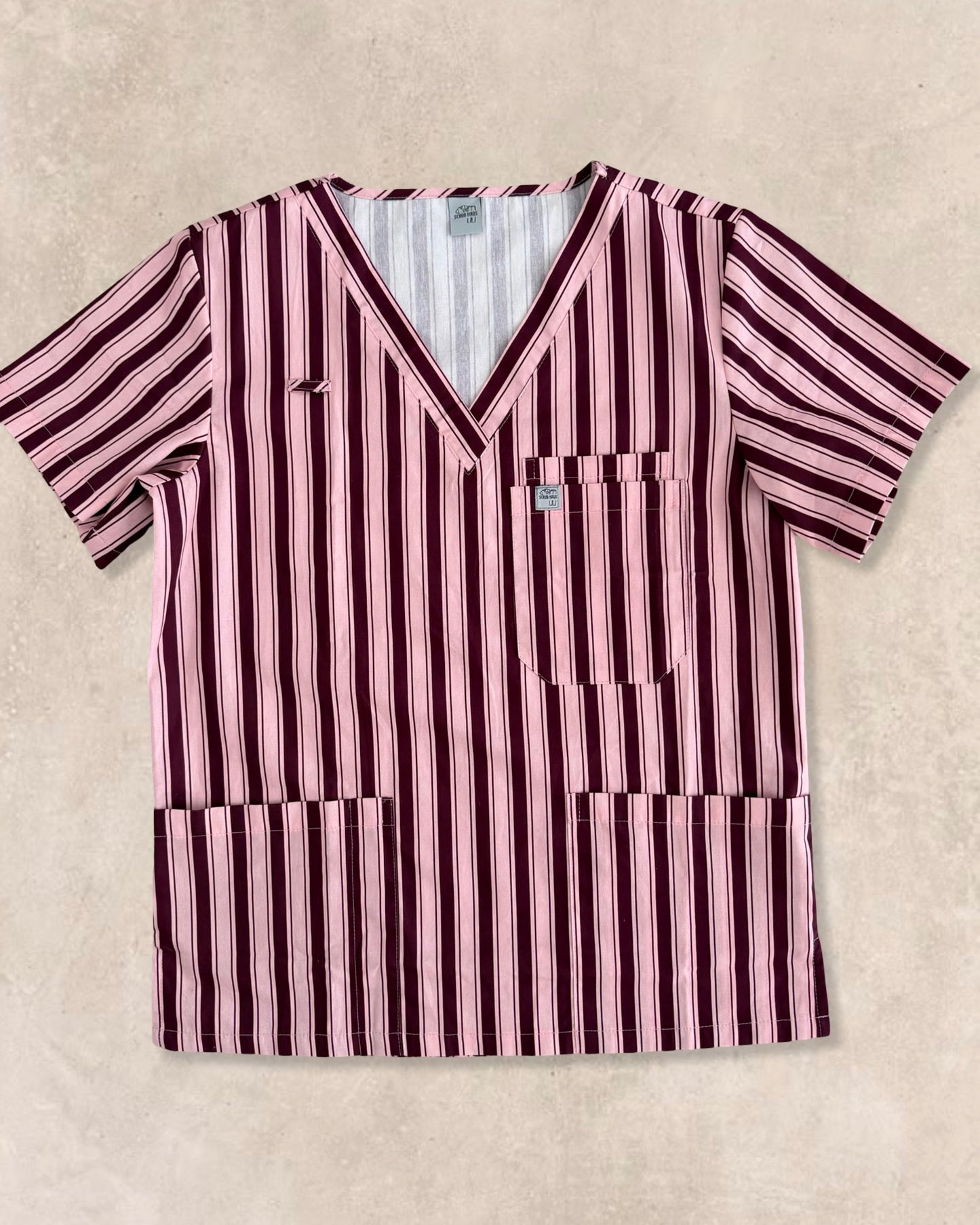 Berry Blush Scrub Top