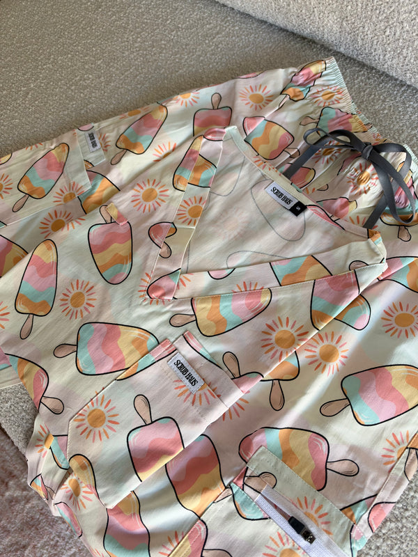 OG Rainbow Scrub Set
