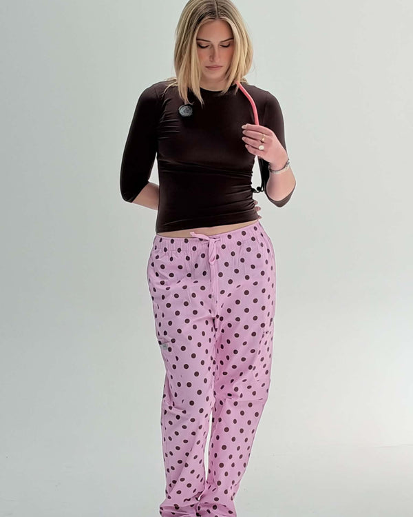 Soft Blush Scrub Pant