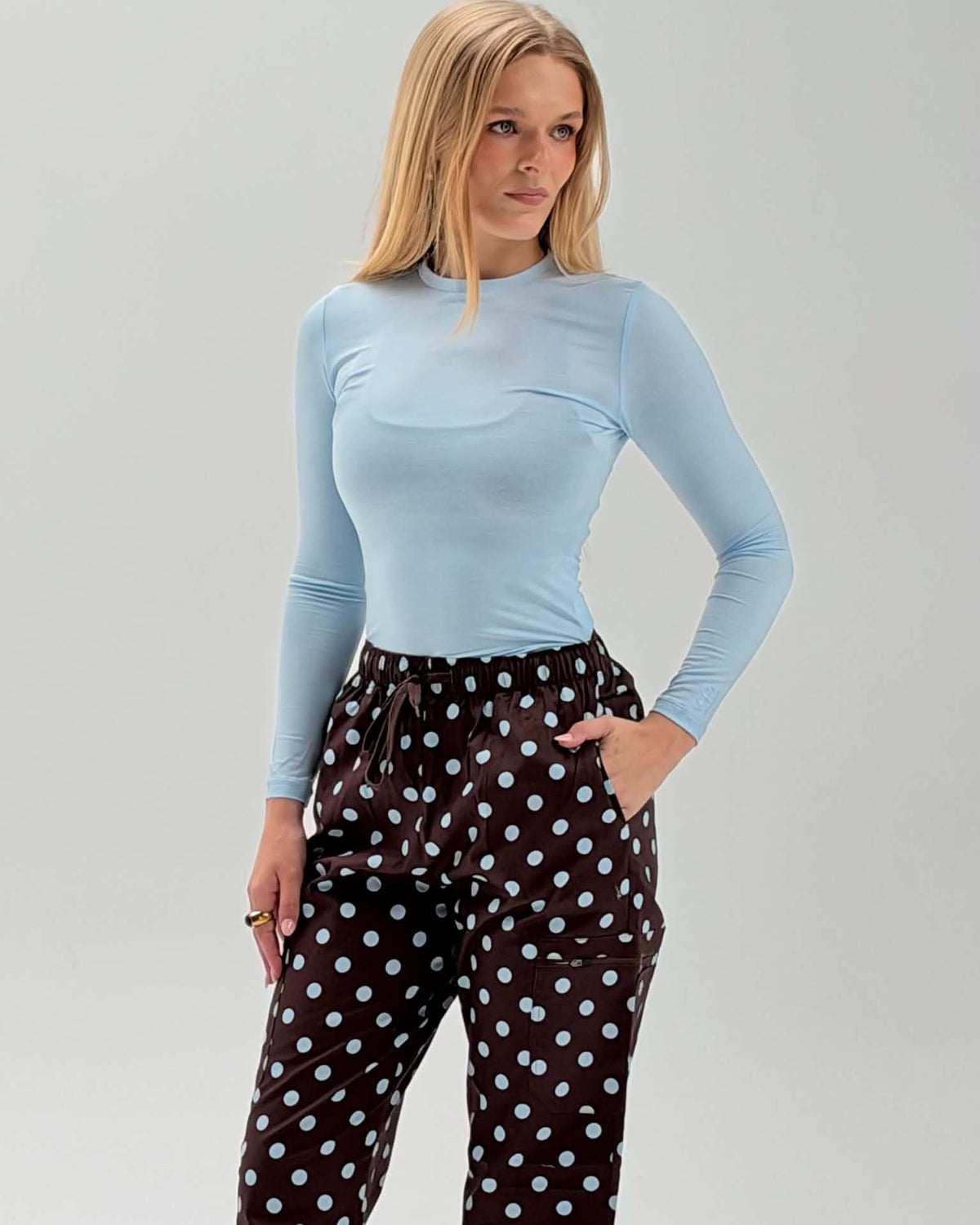 Soft Espresso Breeze Scrub Pant