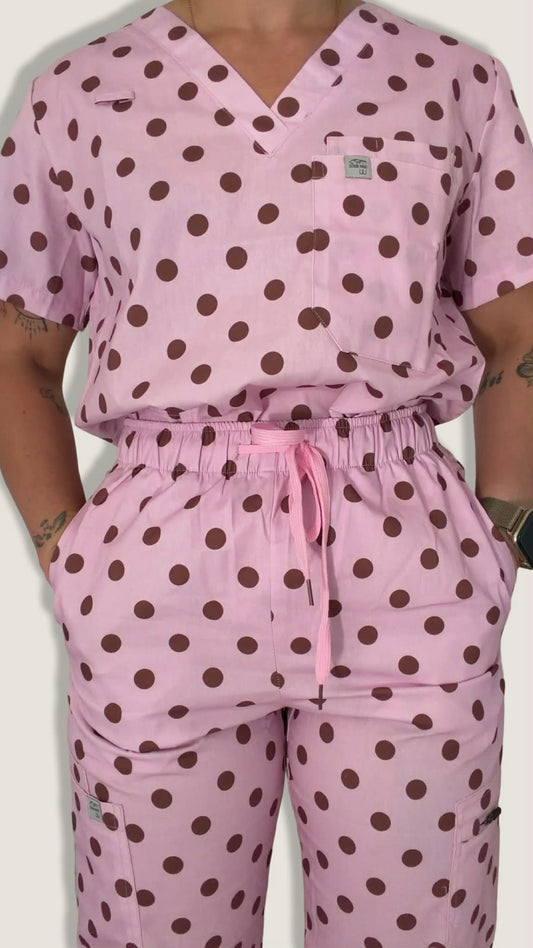 Soft Blush Scrub Pant